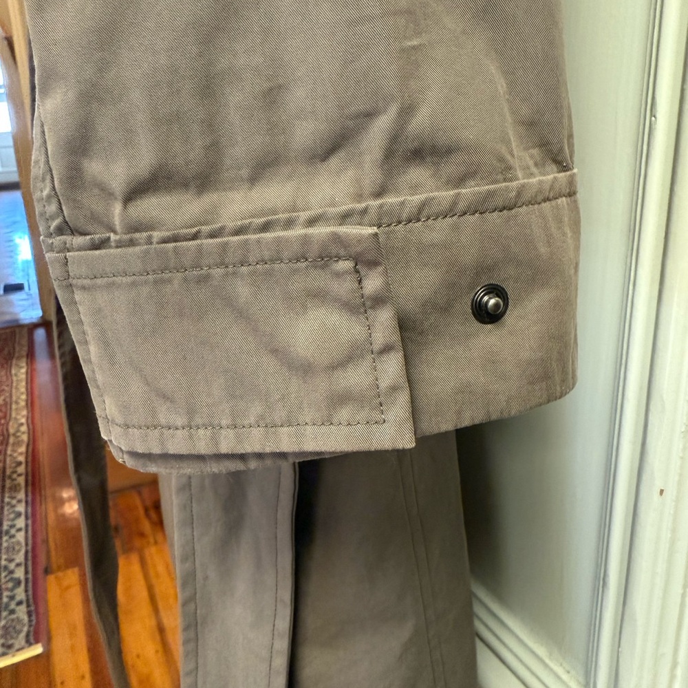 Peregrine Shell Trench Coat in Smoke - Picture 11 of 11